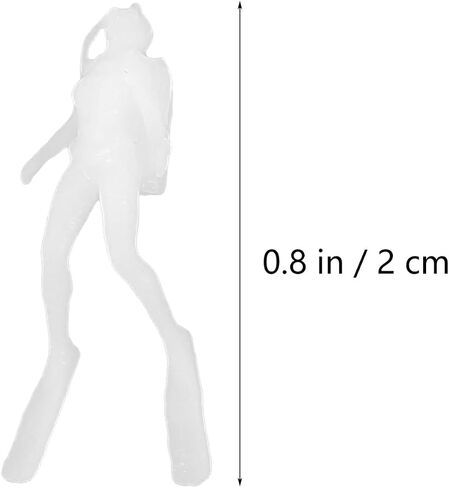 1 Set 3D Mini Resin Filler Model Mini Epoxy Resin Mold Micro Landscape Figurines Accessories for Jewelry Making Supplies DIY Crafts Home Decor - Style Ocean in Saudi Arabia