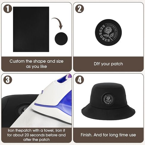 5 Pack Blank Laser Engravable Leatherette Sheets/Faux Leather Hat Patches for Laser Engraving with Heat Press Adhesive, Cut to Any Size & Shape for DIY Craft Material (Bourbon Brown) in Saudi Arabia