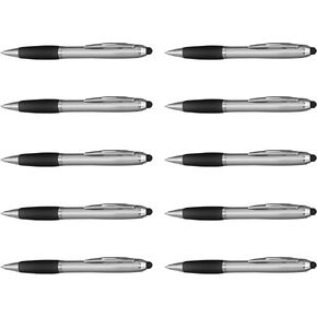 خصم Promos Custom Stylus Ballpoins مجموعة من 10 ، حزمة كبيرة مخصصة - الحبر الأسود ، رائع للمكتب ، المدرسة ، الأعمال ، العروض التجارية ، الأحداث - الأزرق in Kuwait