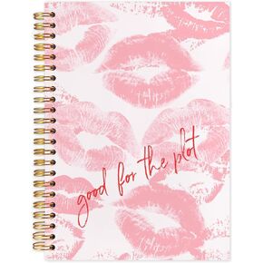 Snnder Vintage Red Lucky 7 Ball Noteboor ، Trendy Funky Preppy Journal ، Journal Reshetic Notebook for Women ، Retro Lucky Ball Grandcover Notebooks 5.5x8.3 Inch in Kuwait