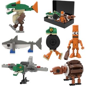 290 قطعة من اللبنات الإيطالية لبنات البكر-6 في 1 تونغ تونغ ساهور ، ألعاب تعفن الدماغ ، ألعاب البناء التعليمية ، الأعمار ، هدية مثالية لعيد ميلاد الهالوين (مع صندوق هدايا) in Kuwait