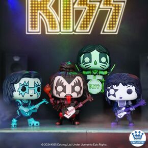Pop! KISS (Color Spotlight) 4-Pack in Saudi Arabia