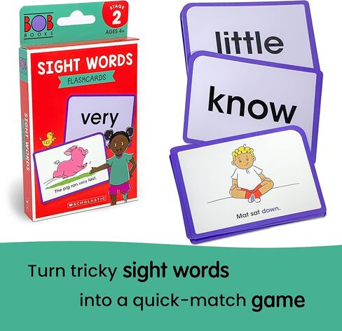 Bob Books Stage 2 Emerging Readers Bundle – Phonics & Sight-Word Set with 4 Box Sets, Flashcards & 2 Workbooks | Kindergarten-1st Grade in Saudi Arabia