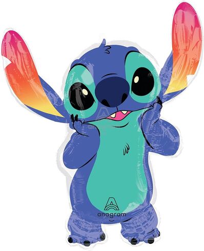 Anagram Stitch Girl Theme Birthday Party Foil and Latex Balloon Decorations, BQ_4167 in Saudi Arabia