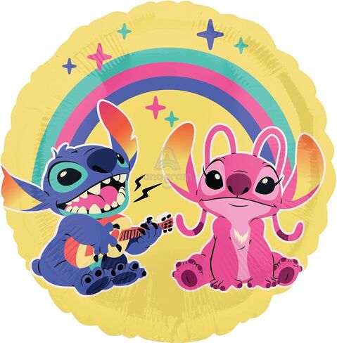 Anagram Stitch Girl Theme Birthday Party Foil and Latex Balloon Decorations, BQ_4167 in Saudi Arabia