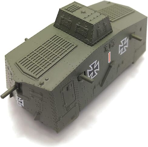 1/100 Scale German WWI A7V Tank Model Alloy Fighter Military Model Diecast Tank Model for Collection in Saudi Arabia