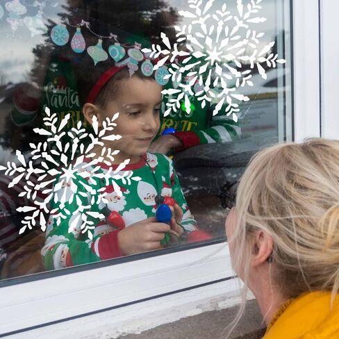 FINGERINSPIRE Snowflake Stencil Decoration Template 11.8x11.8 inch Plastic Christmas Decoration Snowflakes Painting Template Square Reusable Stencils for Create DIY Snowflake Crafts and Decor in Saudi Arabia