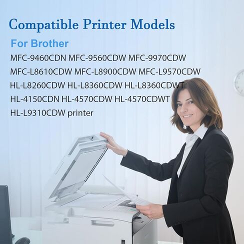 D01CEC001 D00C54001 Fuser Fixing Unit Replacement for Brother L8600CDW L8610CDW L8850CDW L8900CDW L9550CDW L9570CDW HL-L8250CDN L8260CDW L8350CDW L8360CDW L9200CDWT L9310CDW Fuser Unit 115 volt (115V) in Kuwait