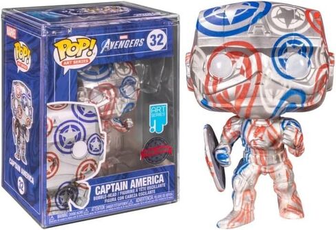 فونكو بوب! سلسلة الفن: Marvel Avengers - Captain America (إصدار خاص) in Saudi Arabia