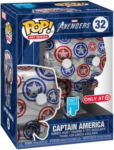 فونكو بوب! سلسلة الفن: Marvel Avengers - Captain America (إصدار خاص) in Saudi Arabia