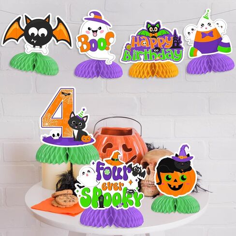 Jollyboom هالوين الرابع عيد ميلاد ديكور بوي ، 8pcs أربعة من أي وقت مضى زخارف عيد ميلاد العسل المركزية in Kuwait