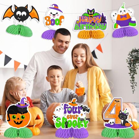 Jollyboom هالوين الرابع عيد ميلاد ديكور بوي ، 8pcs أربعة من أي وقت مضى زخارف عيد ميلاد العسل المركزية in Kuwait