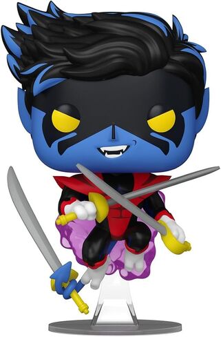 فونكو بوب! Marvel: X -Men'97 - NightCrawler - Finyl Figure - فكرة هدية - البضائع الرسمية - ألعاب للأطفال والكبار - عشاق الكتب المصورة - نموذج نموذج لهواة الجمع والعرض in Saudi Arabia