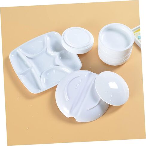Art Studio Essential Ceramic Ink Dish Palette Mixing Tray Decorative Paint Palette for Artists in Saudi Arabia