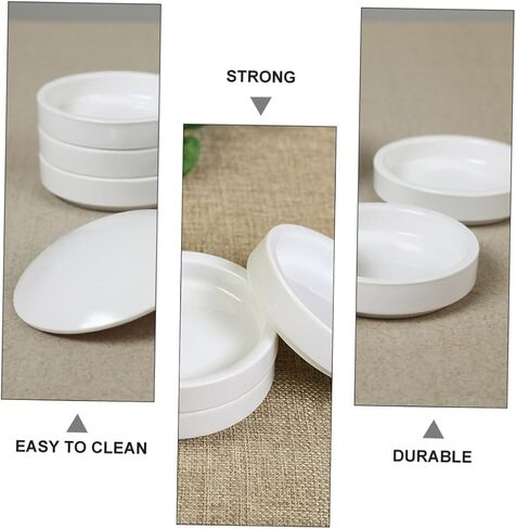 Five-Layer Ceramic Ink Dish Lid Color Mixing Tray for Artists Sturdy Porcelain Palette for Watercolor and Gouache Painting in Saudi Arabia