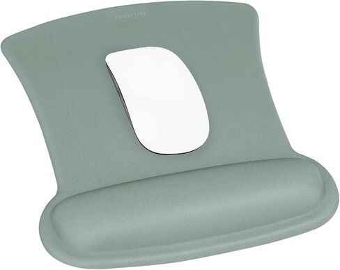 MOSISO Compatible with MacBook Air 13 inch Case 2022 2021 2020 2019 2018 Release A2337 M1 A2179 A1932, Wrist Rest Support for Mouse Pad & Keyboard Set&Hard Shell& Keyboard Cover Skin, Antique Green in Saudi Arabia