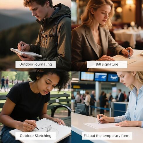 Mini Titanium Alloy Infinity Pencil ، أداة كتابة غير مجدية مع طرف الجرافيت ، بطول 2.32 بوصة مفتوح ، 2 نقاط احتياطية ، تصميم سلسلة المفاتيح in Kuwait