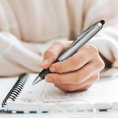 خصم Promos Custom Stylus Ballpoins مجموعة من 10 ، حزمة كبيرة مخصصة - الحبر الأسود ، رائع للمكتب ، المدرسة ، الأعمال ، العروض التجارية ، الأحداث - الأزرق in Kuwait