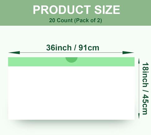 20 عدد 36 "× 18" Cat Box Box Liners Bag XL Extra Large ، 2 Rolls Draphstring String Fasts ، Liner Strice Strice Pan Liner in Kuwait