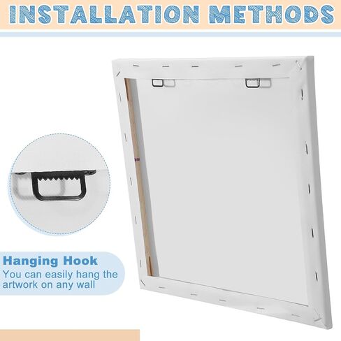 Maitys 4 Pack Hawd Down Corner Canvas Wall Decor Clarming Clamming Claming Poher Poter Planting Framing Wall Art Supplies Stably Attract in Saudi Arabia