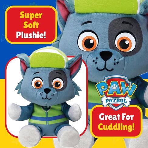 Ty - Paw Patrol Collection, Rocky, All The Heroes of The Puppy Squad in Floppy Version, Soft Plush to Collect, Gift Idea for Young and Old - 20 cm - T44019 in Saudi Arabia