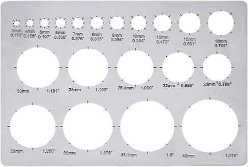 UNICRAFTALE Mix Shape Metal Stencil Cutouts Cutting Stencils Triangle Round Polygon Template Stainless Steel Reusable Stencils Decorative Embossing Drawing for Bracelets Earrings Making Jewelry Craft in Saudi Arabia