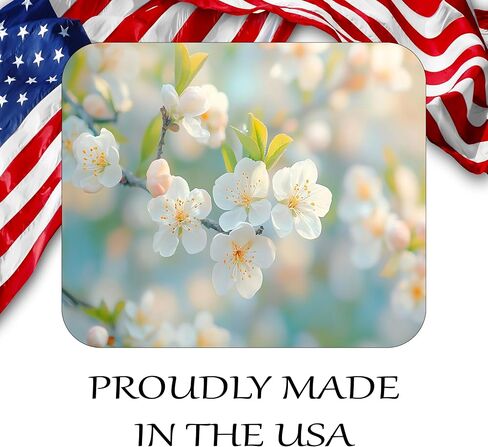 Spring Season Mouse Pad Mat Mousepad for Desk Computer Laptop PC Gaming Home or Office Gift (Bloom MP86) in Saudi Arabia