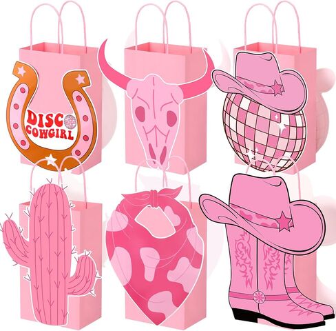 Mooliwe 24 Pcs Cowboy Cowgirl Boots Centerpiece Bags Western Theme Party Decorations Favors Wild West Gift Bag Cowboy Boot Hat Bachelorette Baby Shower Last Rodeo Birthday Party Supplies in Saudi Arabia