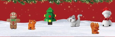 كتاب عيد الميلاد زاوية بناء مجموعة مع الأضواء ، Booknook Booknook Build Kit مع Gingerbread House Santa Xmas Tree ، منزل بناء منزل للبالغين المراهقين الفتيات الأعمار 10+ in Kuwait