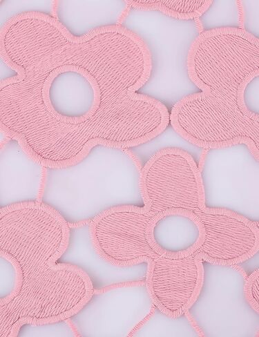 Women's Hollow Out Floral Lace Vest Sleeveless Crewneck Crochet Cover Up Summer Cropped Going Out Tops in Kuwait