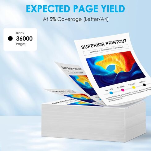 استبدال وحدة الطبل المتوافقة LeciRoba E310 E514 E515 لطابعة Dell E310dw E514dw E515dw E515dn E515 E514 (Dell PVTHG، 593-BBKD، P7RMX) 12000 صفحة، 1-أسود in Kuwait