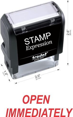 Stampexpression - Open Open Office على الفور طوابع المطاطية - الحبر الأحمر (A -5328) in Saudi Arabia