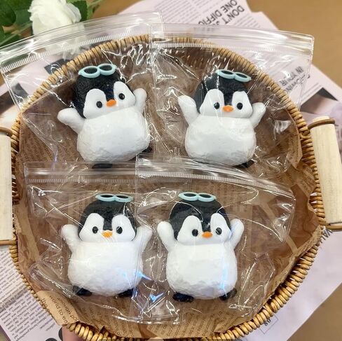 Taba Squishy Penguin - لعبة الضغط البطيئة اللزجة لتخفيف الإجهاد ، هدية قابلة للتحصيل يدويًا in Saudi Arabia