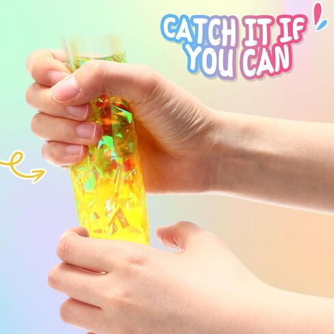 12 PCS Water Snake Toys Toys Water Wiggler لا يمكن أن يحمل خدعة حداثة Slippery Snake Wiggler Tube Tube Sensory for Home School Party Gownoy Gifts (Light Color) in Saudi Arabia