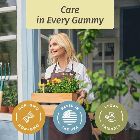 علكات HERBAMAMA CoQ10 - أنزيم Q10 (Ubiquinol) فيتامين - صمغ مضاد للأكسدة ودعم الطاقة للبالغين - نكهة الموز النباتية الخالية من الغلوتين - 200 مجم 90 مضغ in Kuwait