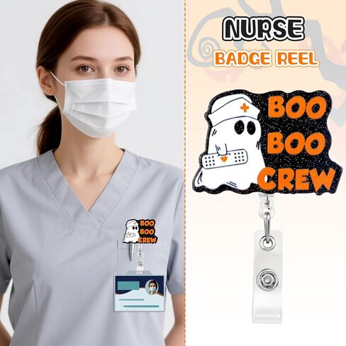 حامل شارة الشبح مضحك طالب الطب الطالب بكرة معرف مقطع الاسترداد قابلاً للتمريض اسم العلامة شارة التمساح مقطع بريق معرف بطاقة برتقالية شارات شبح الشبح in Saudi Arabia