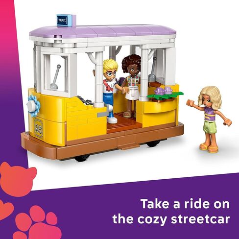 Lego Friends Plant Café & Flower Shop Play Play Toy - Playet مع 4 Minidolls و Cat Toy لرواية القصص الإبداعية - فكرة هدية عيد ميلاد للفتيات والفتيان ، الأعمار التاسعة وما فوق - 42671 in Saudi Arabia