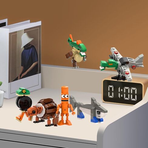 290 قطعة من اللبنات الإيطالية لبنات البكر-6 في 1 تونغ تونغ ساهور ، ألعاب تعفن الدماغ ، ألعاب البناء التعليمية ، الأعمار ، هدية مثالية لعيد ميلاد الهالوين (مع صندوق هدايا) in Kuwait