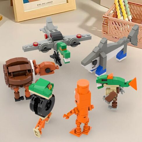 290 قطعة من اللبنات الإيطالية لبنات البكر-6 في 1 تونغ تونغ ساهور ، ألعاب تعفن الدماغ ، ألعاب البناء التعليمية ، الأعمار ، هدية مثالية لعيد ميلاد الهالوين (مع صندوق هدايا) in Kuwait