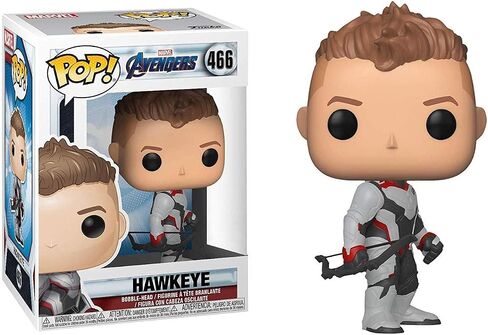 POP! Avengers Hawkeye In Team Suit Pop Bobblehead Figure (4 Inch, Multicolor) in Saudi Arabia