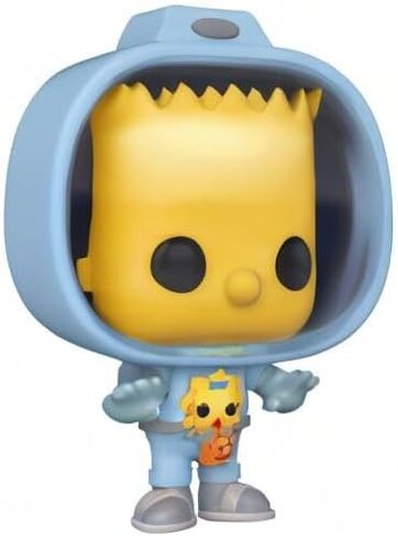 Funko Pop! Animation: Simpsons - Bart w/Chestburster Maggie, Multicolor, 3.75 inches (50138) in Saudi Arabia