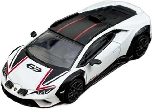 Miniature Display 1:64 Scale for Lamborghini Huracan Sterrato Car Die Cast Model Collectible Kit Static Ornaments Simulation Collection in Saudi Arabia