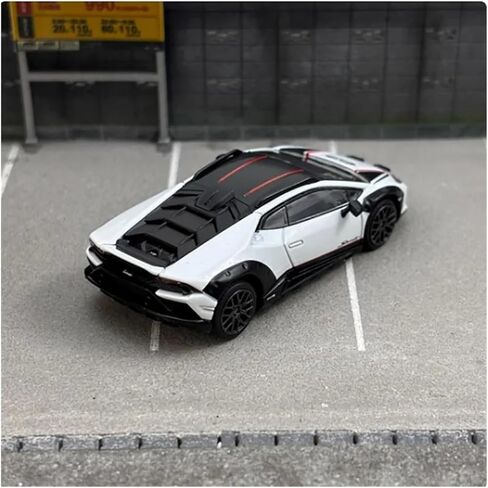Miniature Display 1:64 Scale for Lamborghini Huracan Sterrato Car Die Cast Model Collectible Kit Static Ornaments Simulation Collection in Saudi Arabia