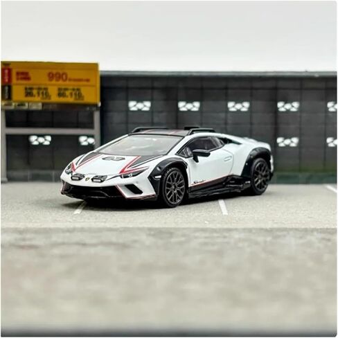 Miniature Display 1:64 Scale for Lamborghini Huracan Sterrato Car Die Cast Model Collectible Kit Static Ornaments Simulation Collection in Saudi Arabia