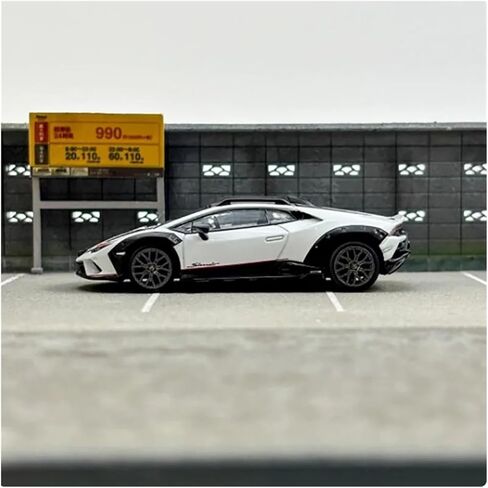 Miniature Display 1:64 Scale for Lamborghini Huracan Sterrato Car Die Cast Model Collectible Kit Static Ornaments Simulation Collection in Saudi Arabia