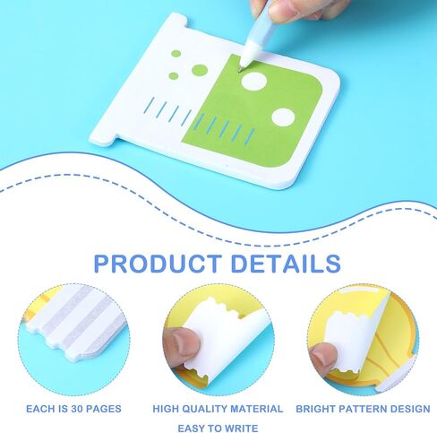 18 Pack Funny Science Sticky Notes, Cute Chemistry Note Pad Essentials Teacher Student Gifts Stationary Sticky Notepad Self Stick Memo Novelty Laboratory Notes for Lab School Supplies in Saudi Arabia