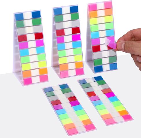 500 pcs علامات تبويب لزجة شفافة صفحة علامة كتاب ملاحظات لزجة فهرس علامة تبويب علامة ملصقات ملصقات ملصق in Saudi Arabia