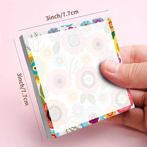 Sticky Notes 3x3 Inches, Cute Self-Stick Pads, Funny Self-Sticky Note Pads for Office, Home, Organization Cute Brown Leopard in Kuwait