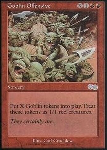 Magic the Gathering - Goblin Hundible - Saga Urza's in Saudi Arabia