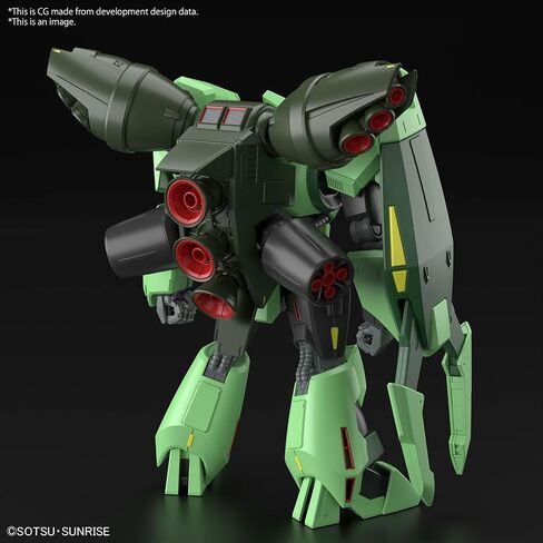 Bandai Spirits HG Mobile Suit Z Gundam Bolinoke Summon ، 1/144 مقياس ، نموذج بلاستيكي مشفر بالألوان in Saudi Arabia